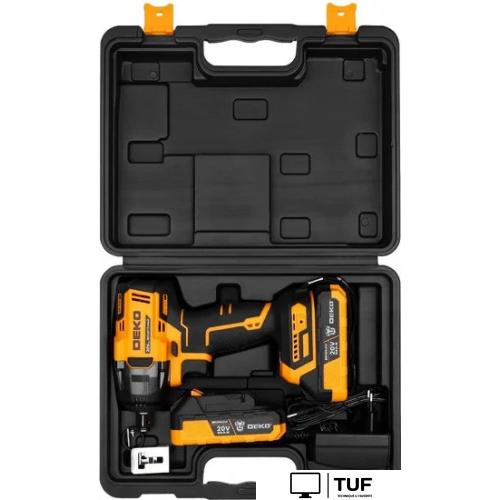 Гайковерт Deko DKIS-Li Set 083-1083 (с 2-мя АКБ, кейс)