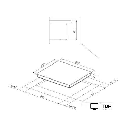 Варочная панель Graude IK 60.1 E