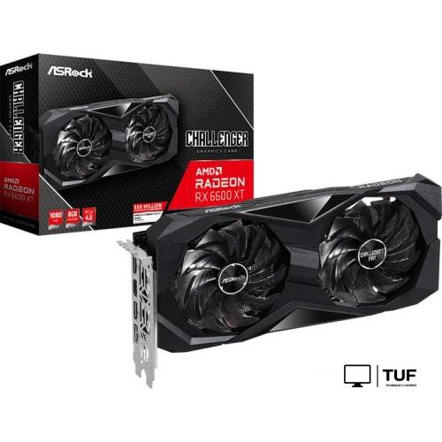 Видеокарта ASRock Radeon RX 6600 XT Challenger D 8GB OC