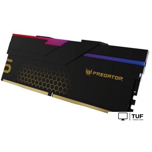 Оперативная память Acer Predator Hermes RGB 2x16ГБ DDR5 6400 МГц BL.9BWWR.391