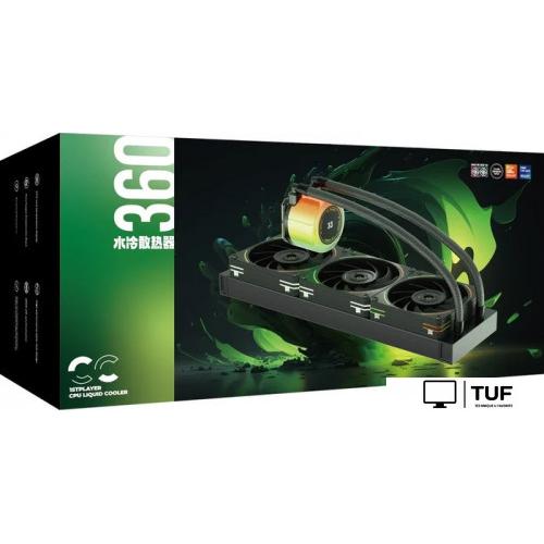 Система жидкостного охлаждения для процессора 1stPlayer CC 360 (черный)