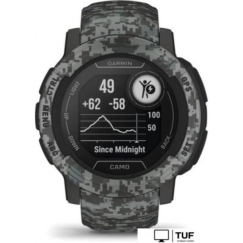 Умные часы Garmin Instinct 2 Camo Edition (темно-серый камуфляж)