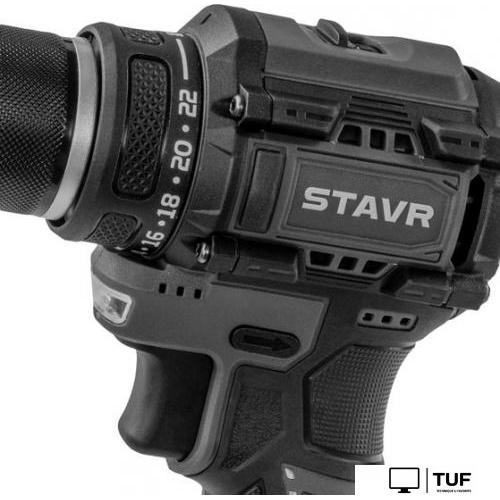 Дрель-шуруповерт Ставр SDD 12BL-2K (с 2-мя АКБ, кейс)