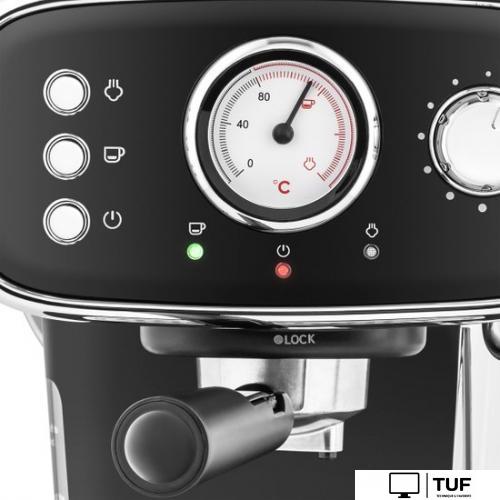 Рожковая кофеварка MAUNFELD MF-736BK