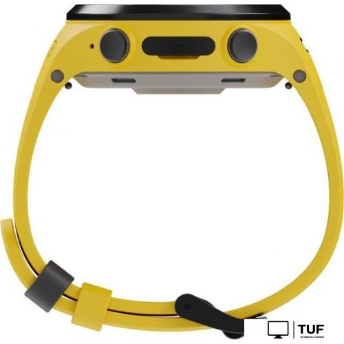 Детские умные часы Elari KidPhone 4GR M (желтый)