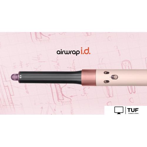 Фен-стайлер Dyson Airwrap Complete Long HS08 i.d. (с переходником на евровилку, керамический розовый/розовое золото)