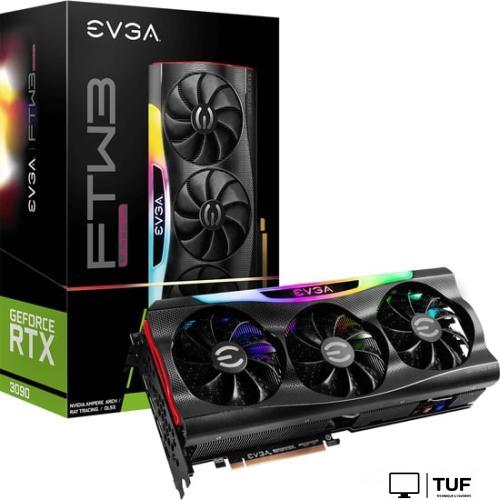 Видеокарта EVGA GeForce RTX 3090 FTW3 Ultra Gaming 24GB GDDR6X 24G-P5-3987-KR