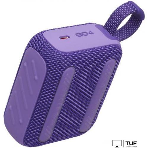 Беспроводная колонка JBL Go 4 (фиолетовый)