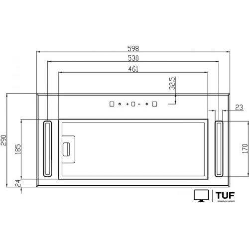 Кухонная вытяжка Schtoff Polar 60 (нержавеющая сталь)