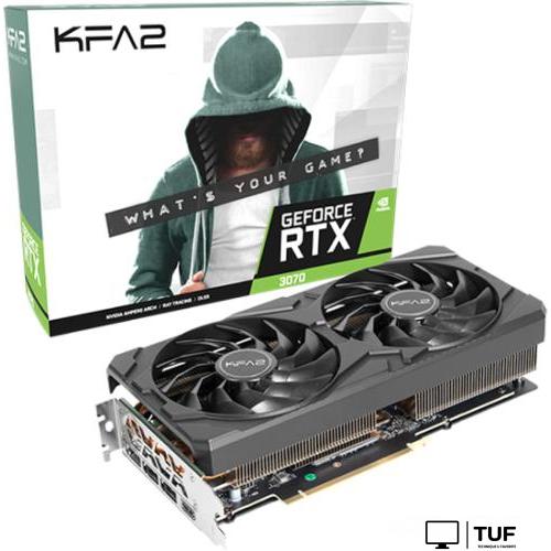 Видеокарта KFA2 GeForce RTX 3070 Core LHR 37NSL6MD2KCK