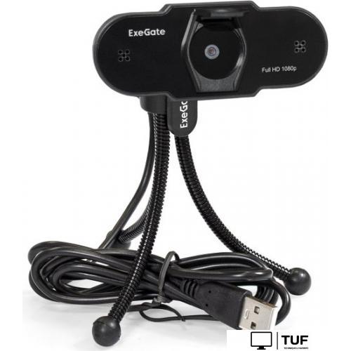 Веб-камера ExeGate BlackView C615 FullHD Tripod