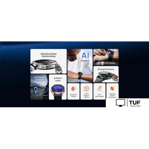 Умные часы Mibro GT (серебристый)