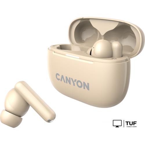 Наушники Canyon OnGo 10 ANC TWS-10 (бежевый)