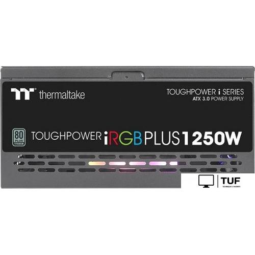 Блок питания Thermaltake Toughpower iRGB Plus 1250W Titanium TT Premium Edition PS-TPI-1250F3FDTE-1