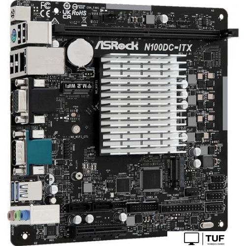 Материнская плата ASRock N100DC-ITX