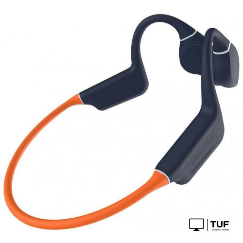 Наушники-плеер Creative Outlier Free Pro+ (темно-синий/оранжевый)