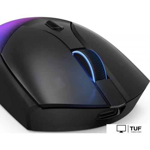 Игровая мышь Lenovo M410 Wireless RGB (черный)