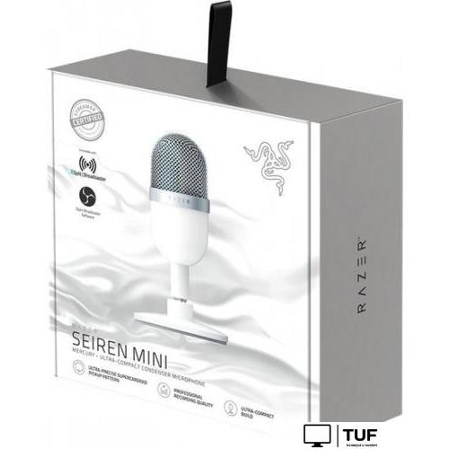 Проводной микрофон Razer Seiren Mini Mercury White