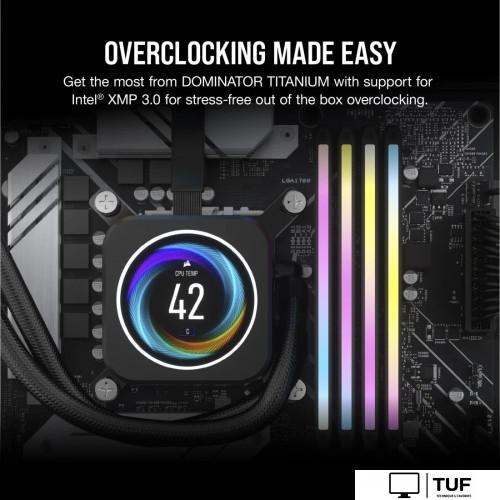 Оперативная память Corsair Dominator Titanium RGB 2x32ГБ DDR5 6600 МГц CMP64GX5M2X6600C32