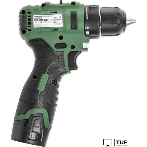 Дрель-шуруповерт Hammer ACD12BLC (с 2-мя АКБ, кейс)