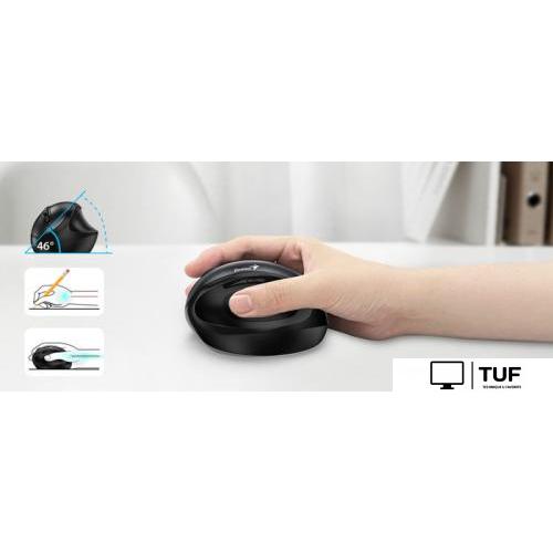 Вертикальная мышь Genius Ergo 8300S (черный)