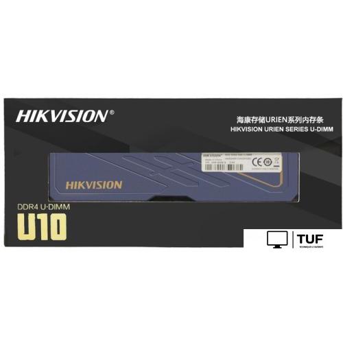 Оперативная память Hikvision U10 16GB DDR4 PC4-25600 HKED4161DAA2F0ZB2/16G