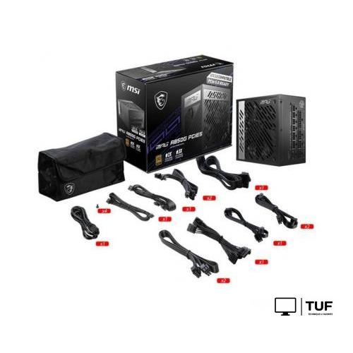 Блок питания MSI MPG A850G PCIE5