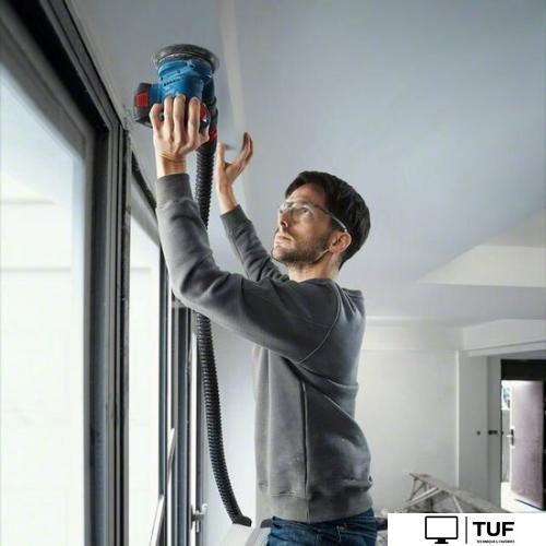 Эксцентриковая шлифмашина Bosch GEX 185-LI Professional 06013A5021 (с 1-м АКБ, кейс)