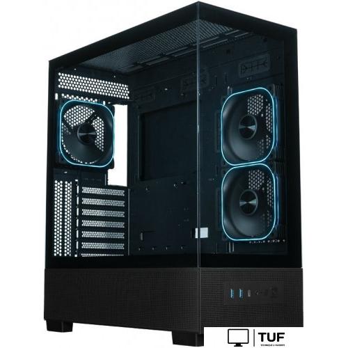 Корпус XASTRA Q500 3ARGB-FG-C10-UC (черный)