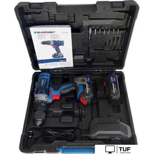 Дрель-шуруповерт Blaupunkt CD7010 (с 2-мя АКБ, кейс)