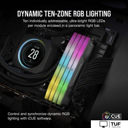 Оперативная память Corsair Vengeance RGB 2x16ГБ DDR5 6400 МГц CMH32GX5M2B6400Z32