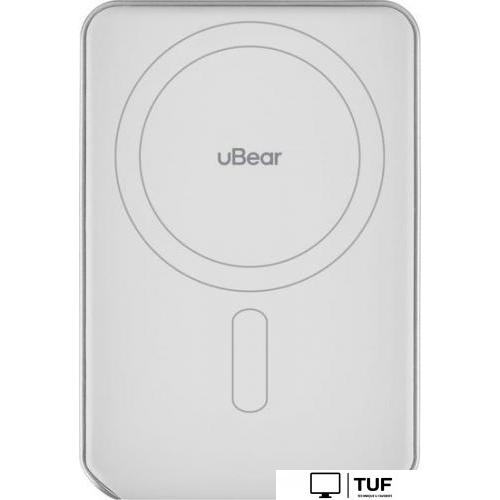 Внешний аккумулятор uBear Backup 5000 mAh PB09LG5000-PDM (белый)