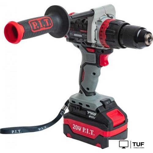 Ударная дрель-шуруповерт P.I.T. PSB20H-13C/2 (с 2-мя АКБ, кейс)
