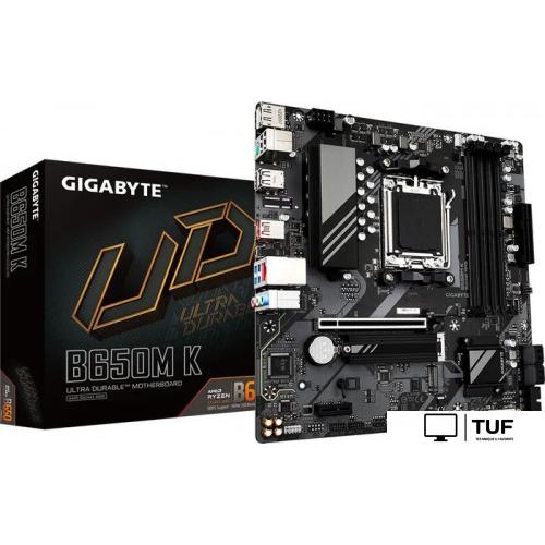 Материнская плата Gigabyte B650M K (rev. 1.0)