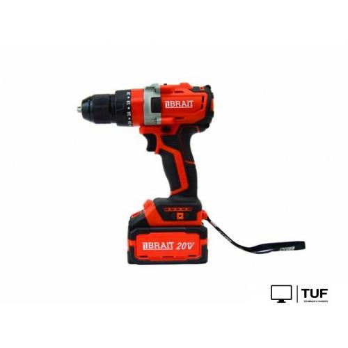 Ударная дрель-шуруповерт Brait BCD20SUMBL 21.01.131.070 (с 1-им АКБ, кейс)