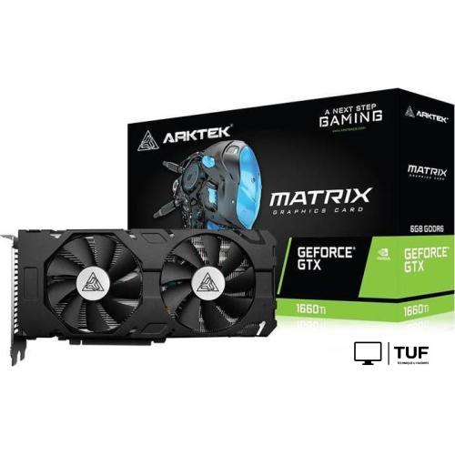 Видеокарта Arktek GeForce GTX 1660 Ti 6GB GDDR6 AKN1660TiD6S6GH1