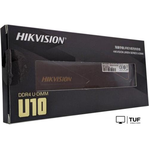 Оперативная память Hikvision U10 16GB DDR4 PC4-25600 HKED4161DAA2F0ZB2/16G