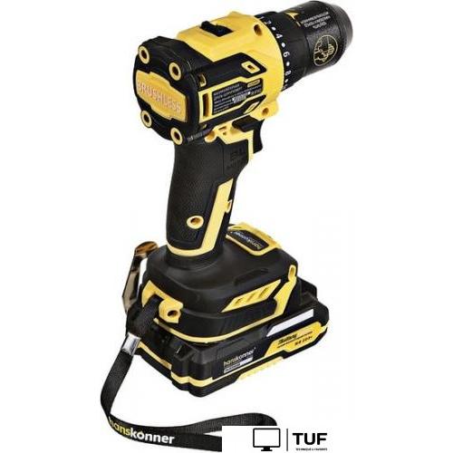 Дрель-шуруповерт Hanskonner HCD2065C (с 2-мя АКБ, кейс)