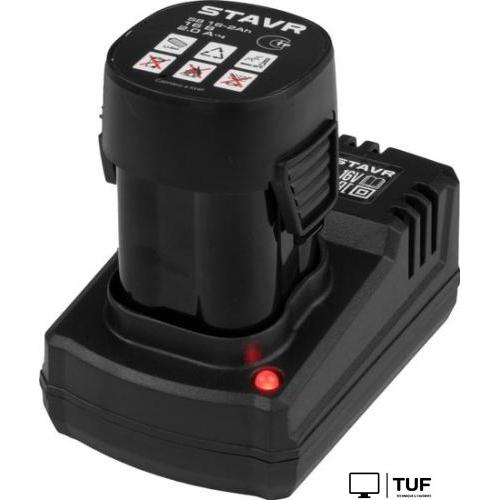 Дрель-шуруповерт Ставр SDD 16BL-2K (с 2-мя АКБ, кейс)