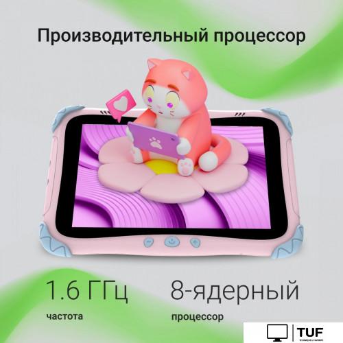 Детский планшет Digma Kids A8 2GB/32GB (розовый)