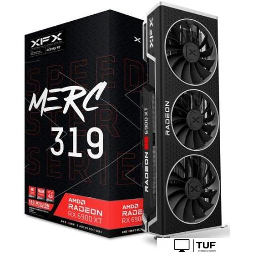 Видеокарта XFX Speedster MERC 319 RX 6900 XT Black 16GB GDDR6 RX-69XTATBD9