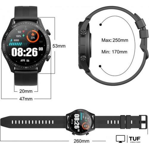 Умные часы Blackview X1 Pro (черный)