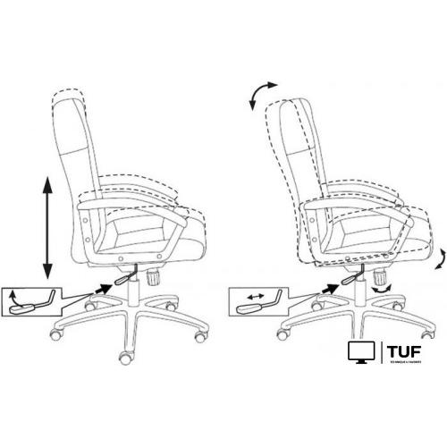 Офисное кресло Бюрократ T-9908AXSN-BLACK (ткань, черный)