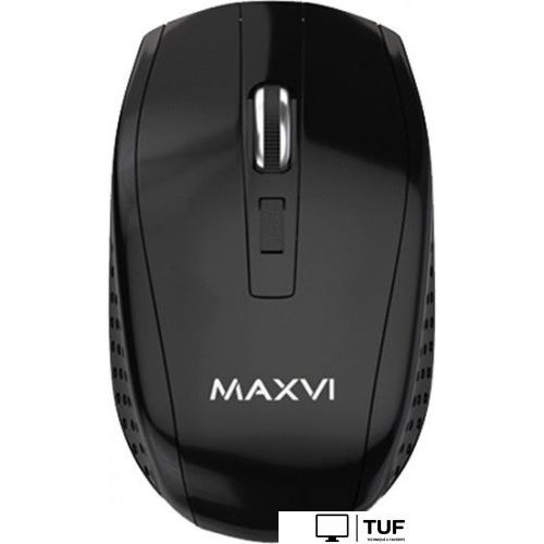 Мышь Maxvi MWS-04 (черный)