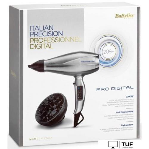 Фен BaByliss Pro Digital 6000E