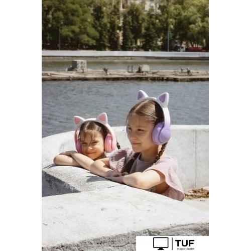 Наушники Miru Cat EP-W10 (розовый)