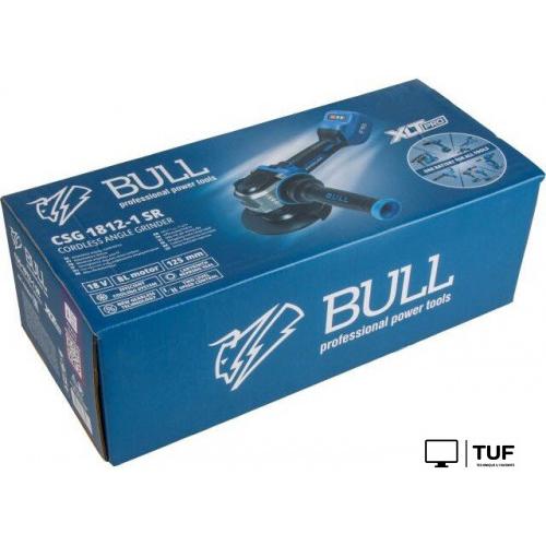 Угловая шлифмашина Bull CSG 1812-1 SR XLTpro SOLO 1333947 (без АКБ)