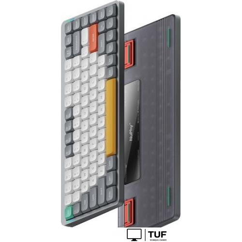 Клавиатура NuPhy Air75 V2 Lunar Gray (NuPhy Low Profile Cowberry)
