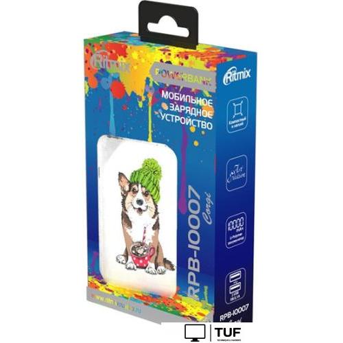 Внешний аккумулятор Ritmix RPB-10007 (корги)