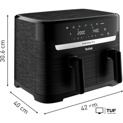 Аэрогриль (аэрофритюрница) Tefal Dual Fryer EY901810